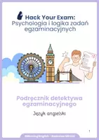 zapowiedź - Hack Your Exam Psychologia i logika zadań egzaminacyjnych - obwoluta