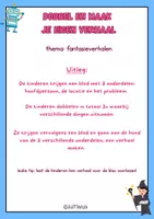 Voorbeeld - dobbel je eigen verhaal- thema fantasie - Voorblad
