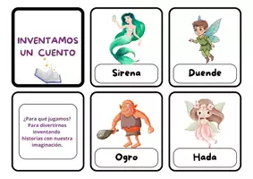 Vista previa - Juegos / Gamificación - JUEGO INVENTA UN CUENTO CASTELLANO - página 2