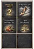 Vorschau - Präsentationen/Tafelbilder - Theodizee - Theodizee-Frage - Tafelkarten mit Begriffen und Bildern für Tafelbilder und Diskussionen (Klasse 9 10 11) - Seite 2