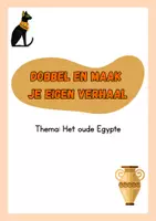 Voorbeeld - Dobbel je eigen verhaal- thema: het oude Egypte - Voorblad