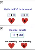 Voorbeeld - Zweedsloospel digitale tijd + keersommen - Pagina 2