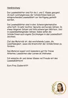 Vorschau - Arbeitsblätter - Lesemalblätter - Herbst - Klasse 1-2 - Seite 1