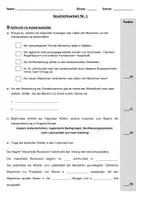 Vorschau - Klassenarbeiten - Klassenarbeit - Das Zeitalter der Industrialisierung l Geschichte Klasse 8 - Deckblatt