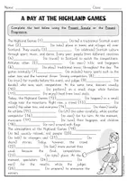 Vorschau - Arbeitsblätter - Scotland – Present Simple & Present Progressive Arbeitsblatt | Englisch - Seite 2