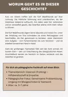 Vorschau - Bildkarten - Kamishibai Geschichte zu Ostern & Osterhasen helfen, Ostergeschichte für Kinder | 6 Bildkarten + Text A3 & A4 – 5 Waldfreunde - Seite 3
