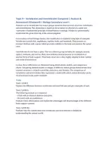 Vorschau - Klassenarbeiten - Vertebrates and Invertebrates – Comparative Biology Test - Deckblatt