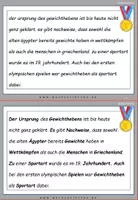 Vorschau - Fördermaterial/Inklusion - Olympia Spezial - Gewichtheben: Fehlerteufel Lesekarten Großschreibung - Seite 3