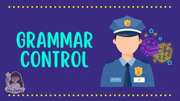 Vista previa - Juegos / Gamificación - GRAMMAR CONTROL - Portada