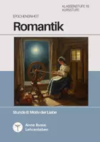Vorschau - Stundenentwürfe - Romantik: Motiv der Liebe - Brentano: Spinnerin Nachtlied - Deckblatt