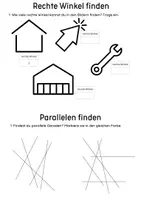 Vorschau - Arbeitsblätter - parallel/senkrecht: Übungen zum Zeichnen und Erkennen - Seite 2
