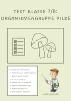 Vorschau - Test - Test: Organismengruppe der Pilze (A- und B-Variante inkl. Erwartungshorizont und Benotungsraster) - Deckblatt