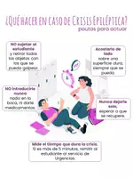 Vista previa - Fichas informativas / Documentos de lectura - Qué hacer ante una crisis epiléptica en el aula - Portada