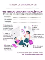 Vista previa - Fichas informativas / Documentos de lectura - Qué hacer ante una crisis epiléptica en el aula - página 1