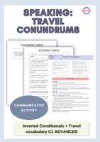 Vista previa - Juegos / Gamificación - ESL Inverted Conditionals. Speaking game. C1 Advanced - Portada