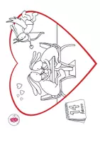 Vista previa - Otros - Página para colorear del DÍA DE SAN VALENTÍN. - página 2