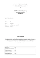 Vorschau - Stundenentwürfe - Stundenentwurf: Schraffurtechniken - Seite 1