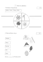 Vorschau - Arbeitsblätter - Lernzielkontrolle Jahrezeiten, 2-fach differnziert - Deckblatt