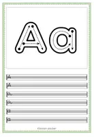 Vorschau - Arbeitsblätter - Arbeitsblätter Schreibschrift – Buchstaben A–Z - Seite 2