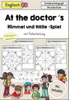 Vorschau - Arbeitsblätter - At the doctor´s Himmel und Hölle Spiel in Englisch (Arzt, Krankheiten) - Deckblatt
