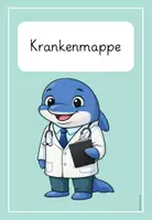 Vorschau - Bildkarten - Krankenmappe Delfinklasse 🐬 | 6 Visualisierungen in 4 Farben & 4 Textvarianten - Seite 3