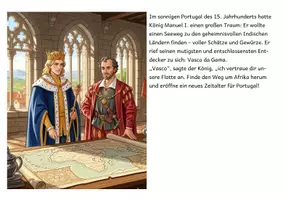 Vorschau - Mal- und Bastelvorlagen - Vasco da Gama – Die Reise nach Indien (Erzähltext, Arbeitsblätter & Coloring Pages in 3 Dateien) - Seite 2
