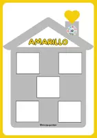 Vista previa - Juegos / Gamificación - La Casita de los Colores (Material Teacch) - página 2