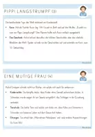 Vorschau - Arbeitsblätter - Wissenskartei Astrid Lindgren (passend zur Buchreihe "Little people, big dreams") - blaue Version - Seite 3