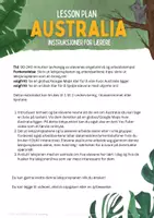 forhåndsvisning - Australia - Leksjonsplan for engelskundervisning - side 2