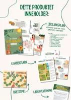 forhåndsvisning - Australia - Leksjonsplan for engelskundervisning - side 1