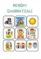 anteprima - Flashcard - MEMORY GRAMMATICALE (1) - Pagina di copertina