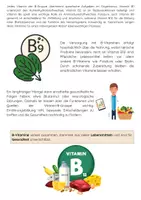 Vorschau - Arbeitsblätter - Vitamin B-Gruppe Überblick Unterrichtsmaterial - Seite 2