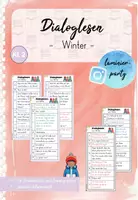Vorschau - Spiele - Dialoglesen: Winter (Kl. 2) - Deckblatt