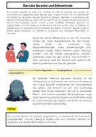 Vorschau - Arbeitsblätter - Barocke Sprache und Stilmerkmale - Seite 1