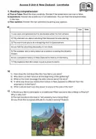 Vorschau - Stationenlernen - Lerntheke Access 5_Unit 4_New Zealand - Seite 3