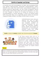 Vorschau - Arbeitsblätter - Stoffe im Haushalt und Schule - Seite 1