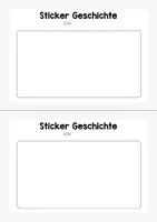 Vorschau - Arbeitsblätter - Stickergeschichte: freies Schreiben fördern - Seite 3