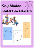 Voorbeeld - Knipbladen - peuters en kleuters - Voorblad