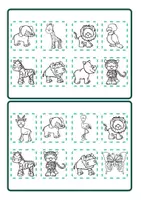Voorbeeld - gezelschapsspel: bingo met dieren en hun huiden - Pagina 2