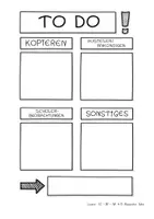 Vorschau - Arbeitsblätter - To do Merkzettel - Deckblatt