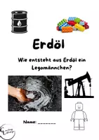 Vorschau - Unterrichtsreihen - Materialpaket Erdöl: Heft, Lernziele & Lernkontrolle - Seite 1