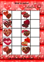 Aperçu - Apprentissages en autonomie - Mises en paires Saint Valentin - Page 2