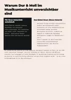 Vorschau - Unterrichtsreihen - Dur & Moll im Musikunterricht – Wie Musik Gefühle steuert (Sek I & II) - Seite 1