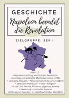 Vorschau - Arbeitsblätter - Napoleon beendet die Revolution / Code Civil (1804) - Deckblatt