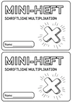 Vorschau - Arbeitsblätter - Schriftliche Multiplikation MINI-HEFT (Mathe Klasse 4) - Seite 1
