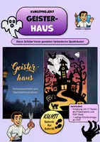 Vorschau - Stundenentwürfe - Kunstprojekt „Geisterhaus“ – Scherenschnitt und Deckfarbenmalerei - Deckblatt