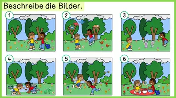 Vorschau - Arbeitsblätter - Frühling Bildergeschichte | Digitale Tafelbilder - Seite 2