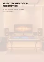 Vorschau - Unterrichtsreihen - Music Technology & Production – Understanding Sound, Creativity, and Digital Music Making - Deckblatt