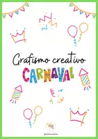 Vista previa - Manualidades / Dibujos para colorear - Grafismo creativo de Carnaval - Portada