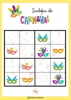 Vista previa - Juegos / Gamificación - Juego de Sudoku para Carnaval - página 2
